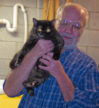 "Catmaster" Raymond with Germane