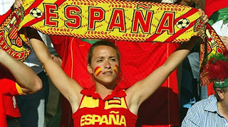 Cute Girls Fans Espana Squad Fifa World Cup 2010