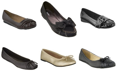 target womens black flats