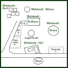 Gelände des WaldWelt-Resort