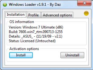 Activar Windows 7 (Loader v1.9) (32-64bits) (2010) Activar Windows 7 (Loader v1.9) (32-64bits) (2010)