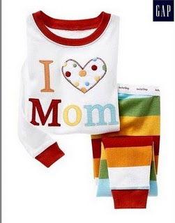 Gap Pyjamas (I Love Mom)