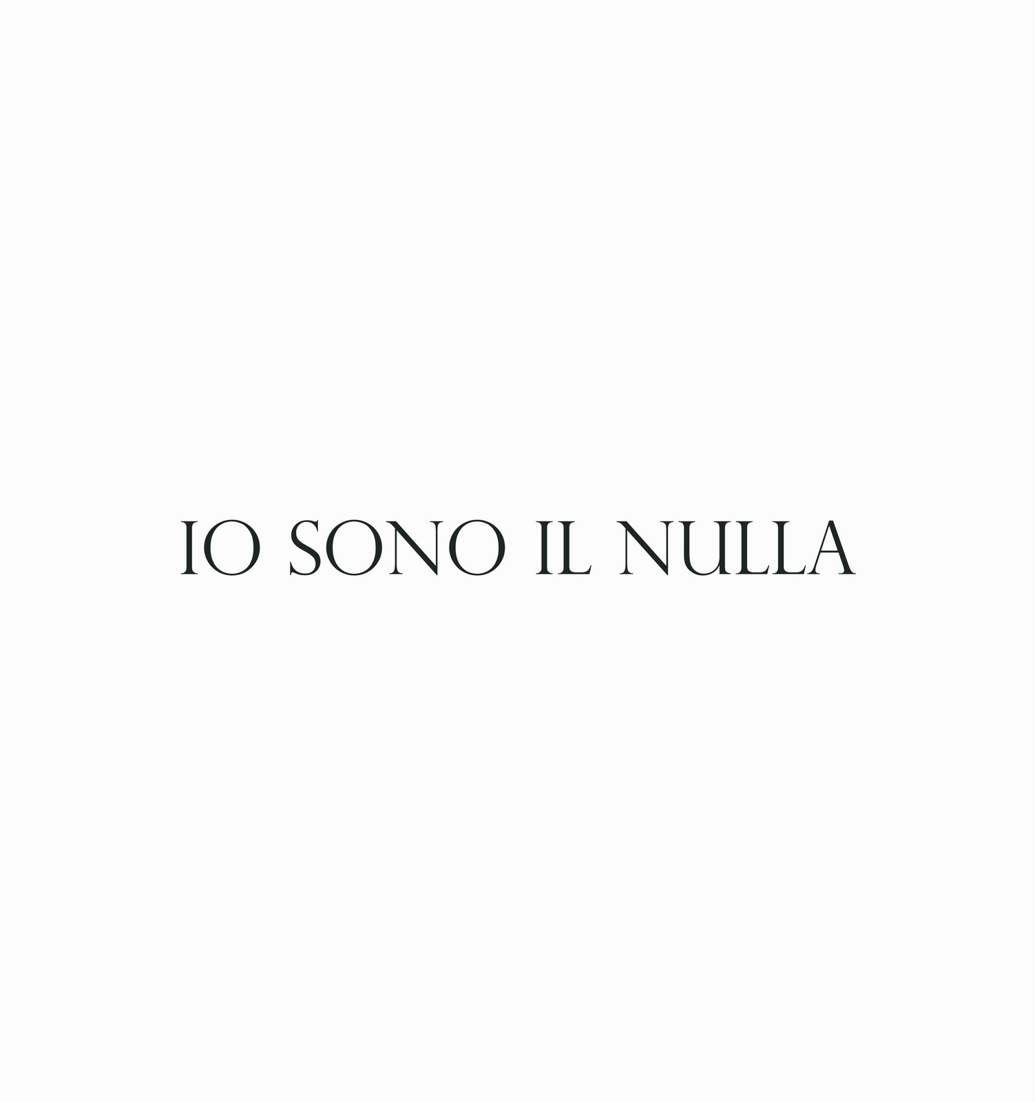 Il Nulla