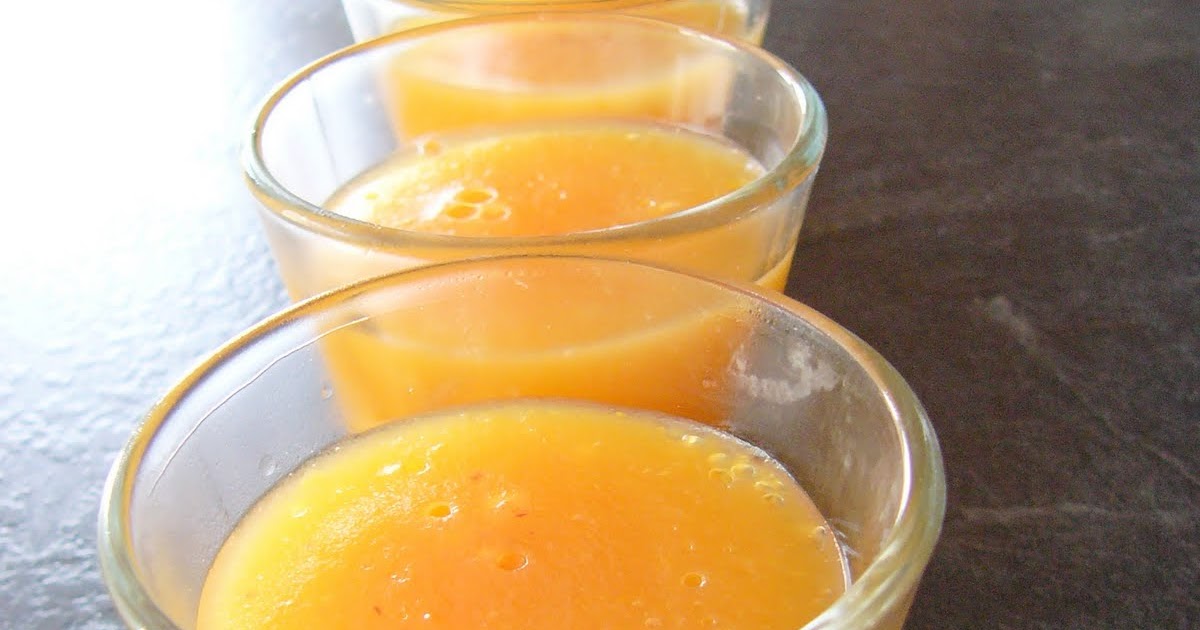 Tebasiles Kitchen Kuzu Peach Pudding or Fruit Glaze