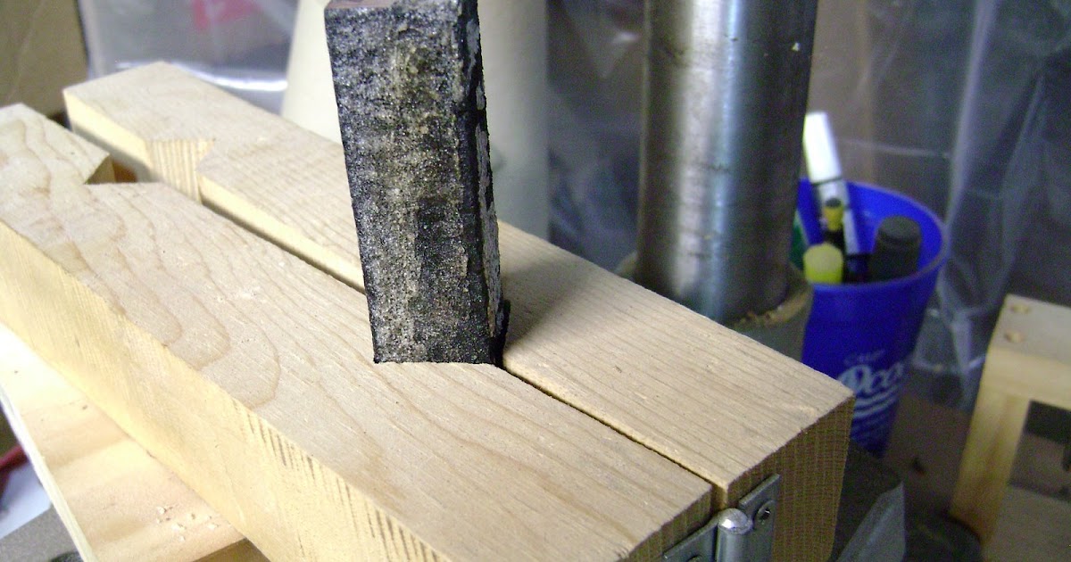 Randy's Pen Blank Drilling Jig Basic Homemade