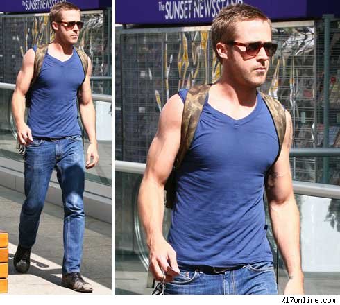 You know who is gorgeous? Ryan ...