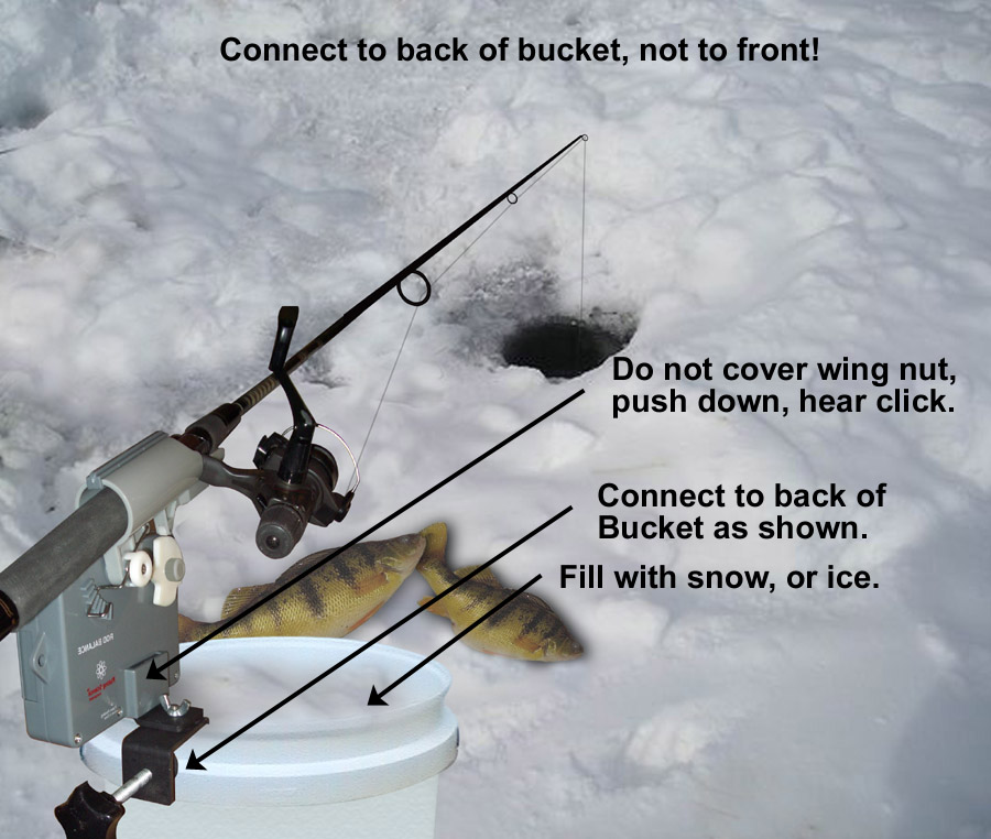 New Ways to Catch Fish Ice fishing with an EZ Jigger