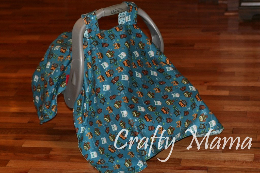 ) Crafty Mama Car Seat Canopy