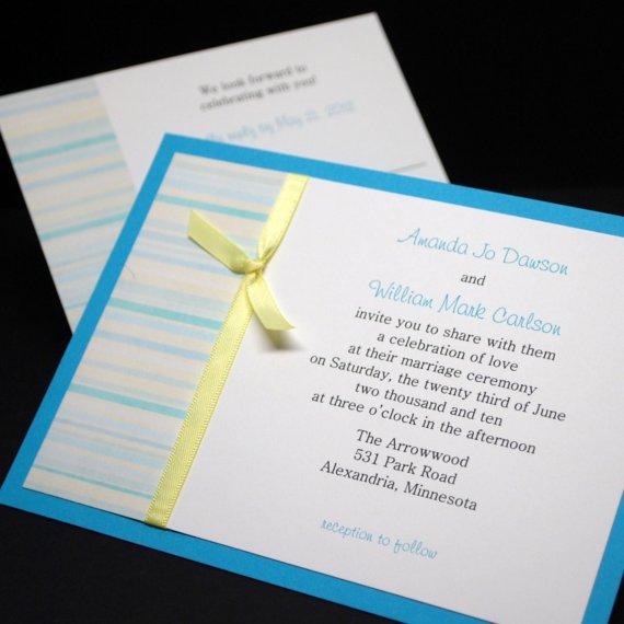 Wedding invitations I always wanted to get married at the beachthese from 
