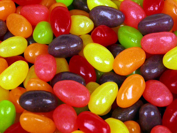 DECK THE HOLIDAY'S A COLORFUL HISTORY AND A LITTLE TASTE OF JELLY BEANS!!