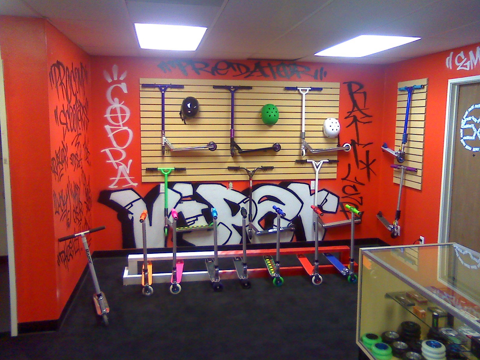 Inside Scooters Scooter Zone New Orange County Shop