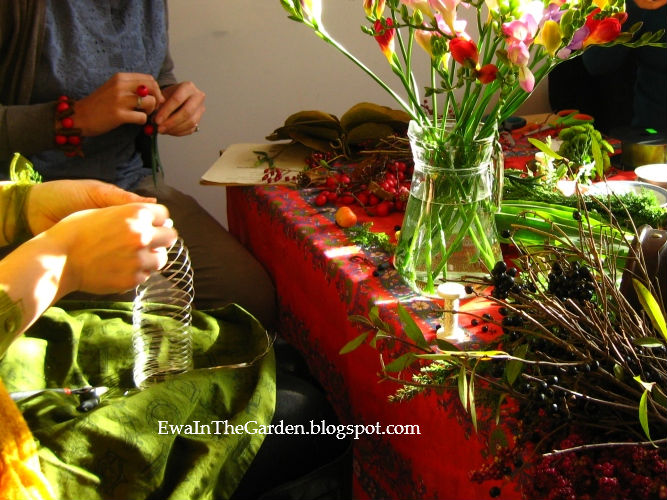 Ewa in the Garden Plant jewellery grows around you