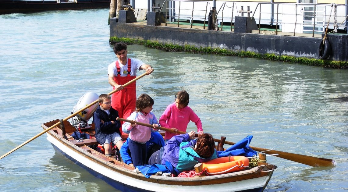 The Gondola Blog Family Rowing lessons