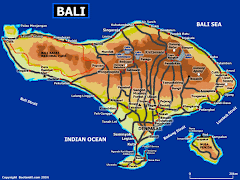 Bali térkép