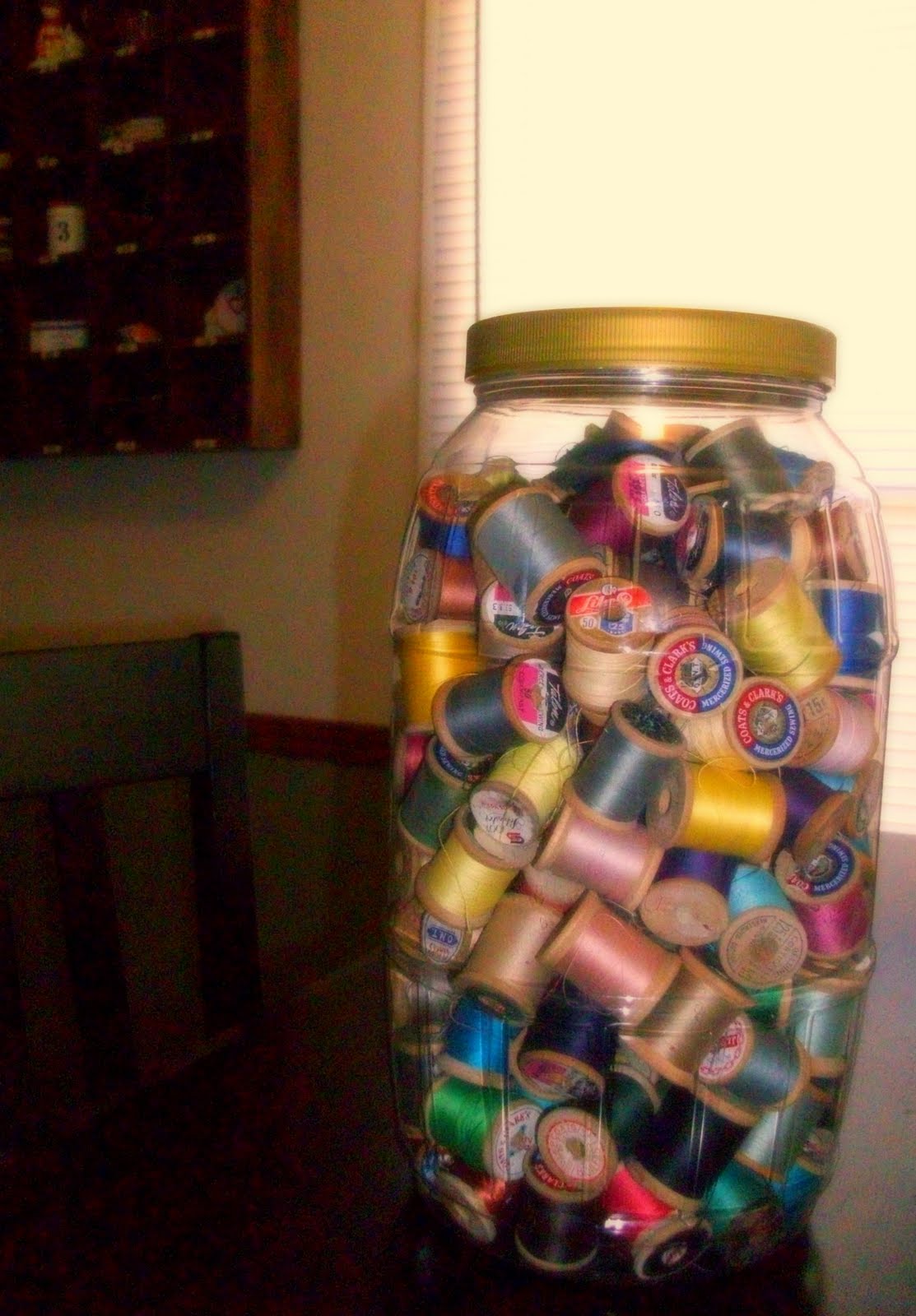 Wooden Thread Spools