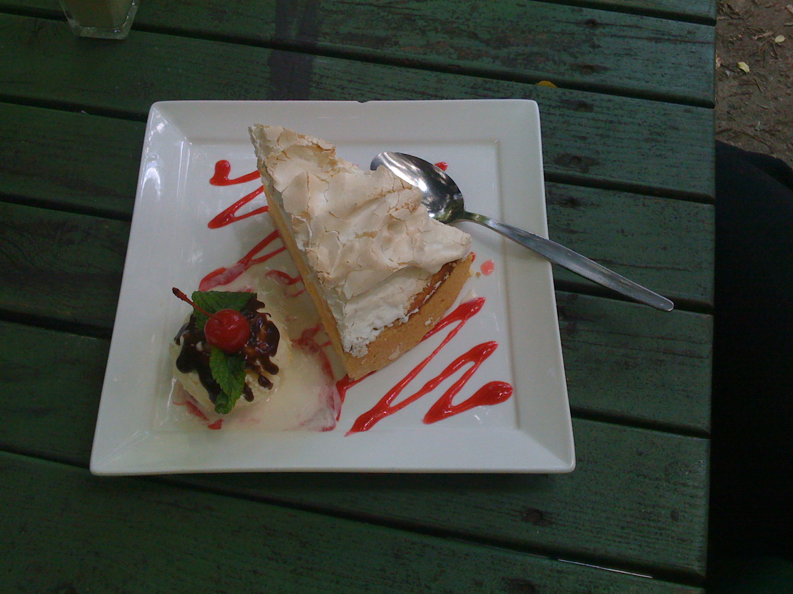 We ate off the restaurant menu