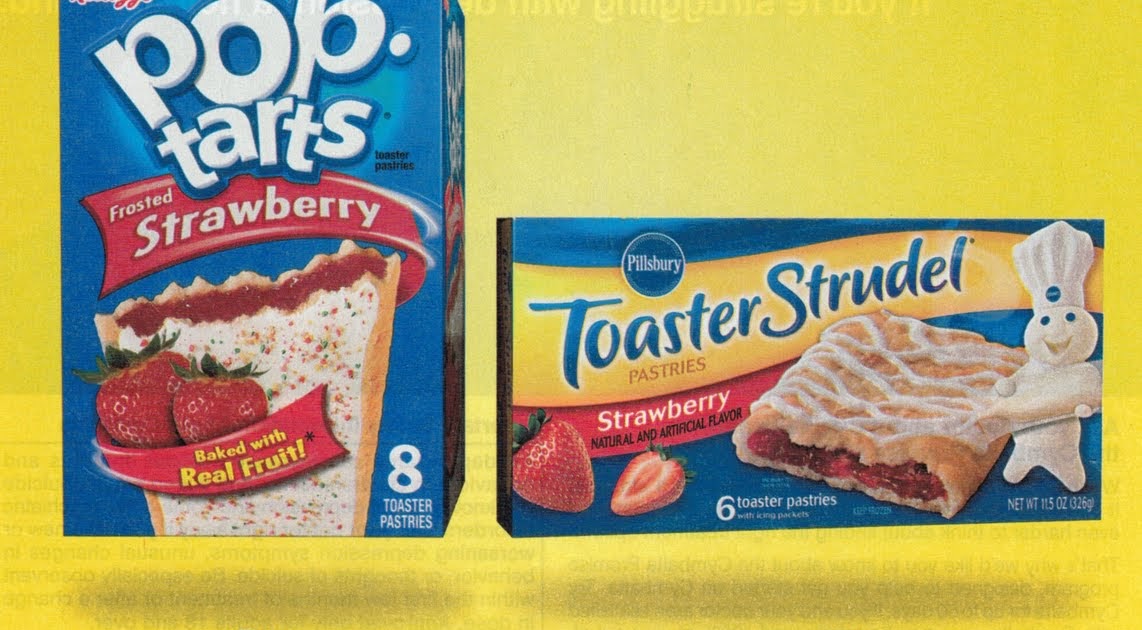 Weighty Matters Badvertising Pop Tarts vs. Toaster Strudel Fight!