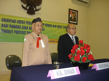 Ka.Dinkes mendampingin Askesmas Prov.DKI Jkt