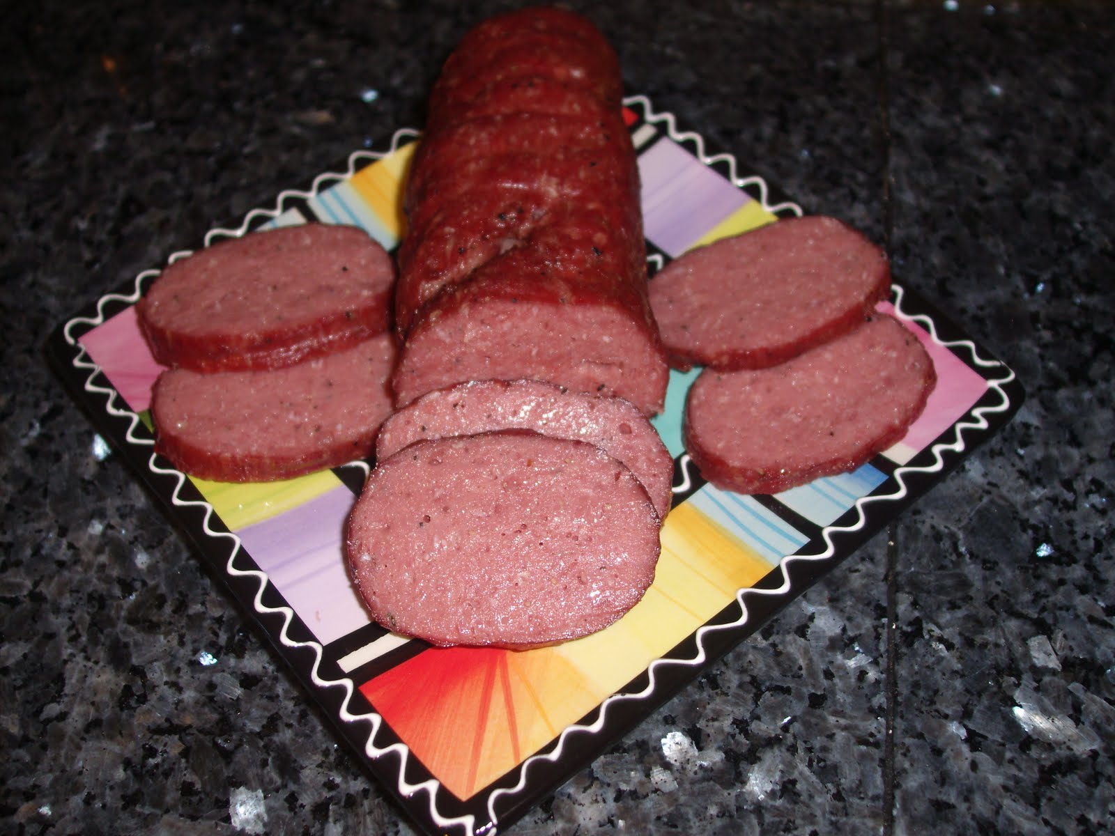 As I live and breathe Mom's Homemade Salami