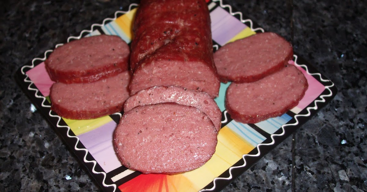 As I live and breathe Mom's Homemade Salami