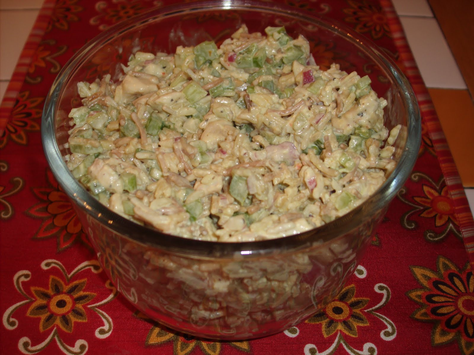 As I live and breathe Rice a Roni Chicken Salad