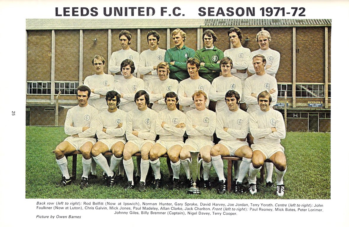 THE VINTAGE FOOTBALL CLUB FA CUP FINAL 1972. Leeds United vs Arsenal.