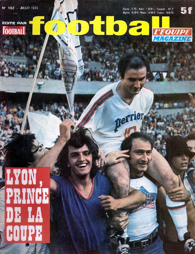 FINALE COUPE DE FRANCE 1973. LYON-NANTES.