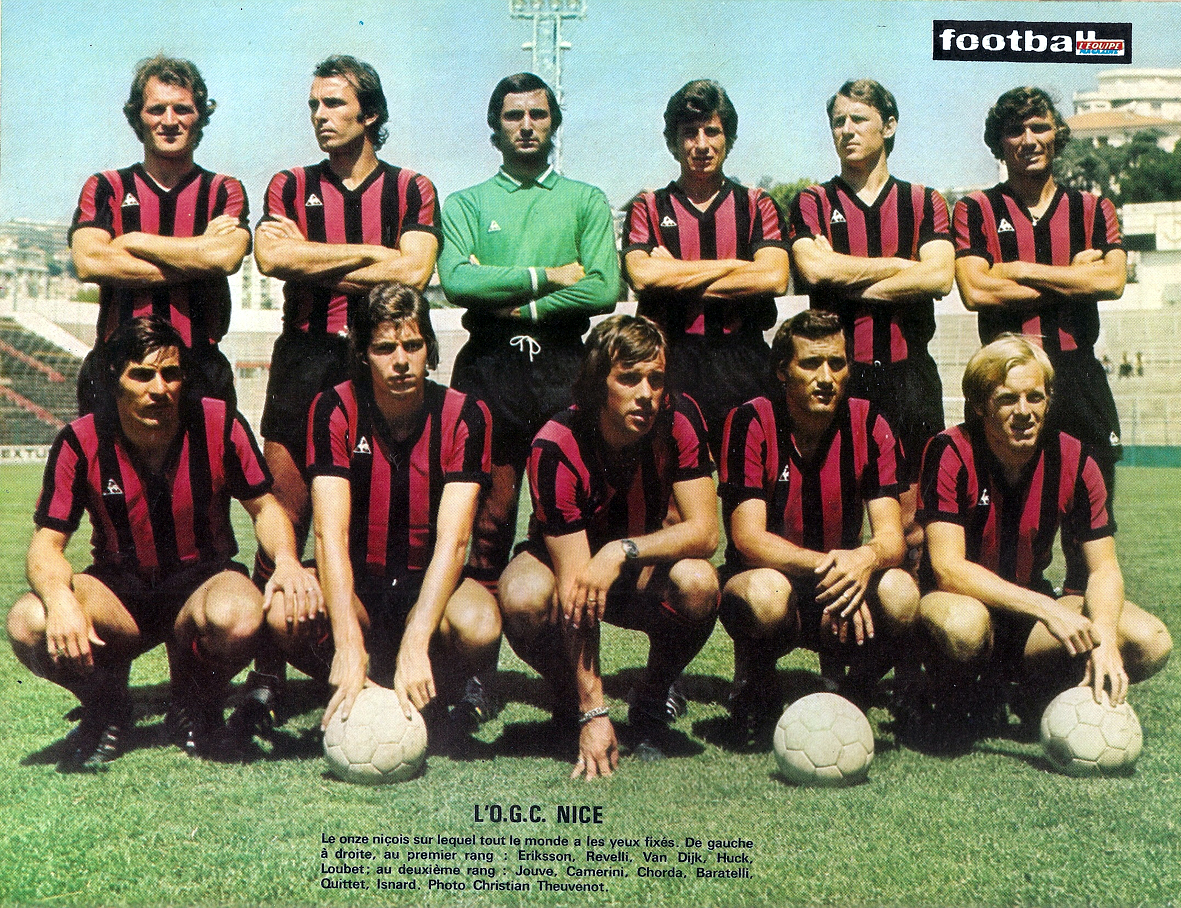 OGC NICE 1972-73. | The Vintage Football Club