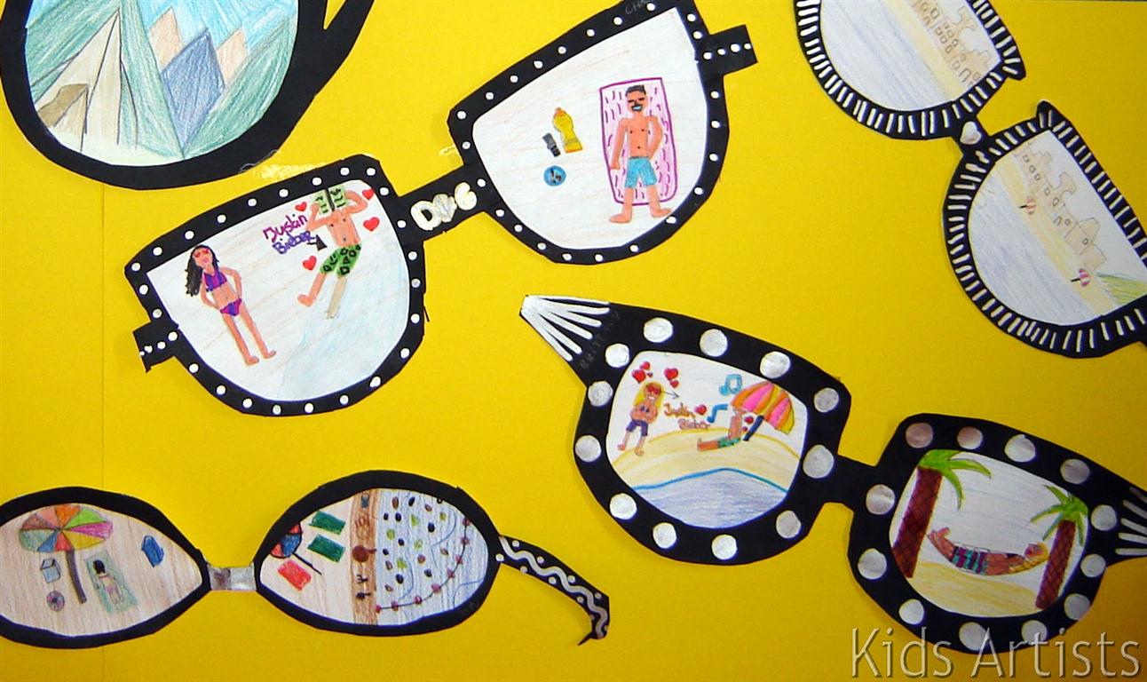 Kids Artists Sunglasses