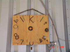Clock I made for my husband last valentine's day!