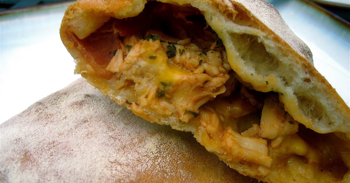 Stephanie Cooks Barbecue Chicken Calzone