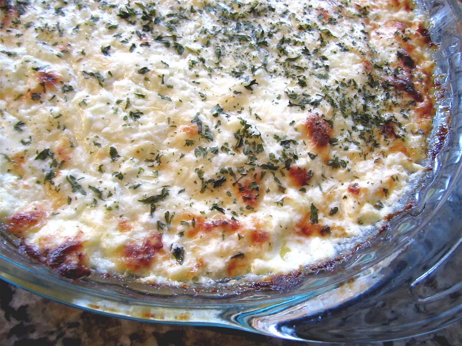Stephanie Cooks Cheesy Baked Onion Dip