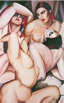 'Grupo de cuatro desnudos' de Tamara De Lempicka grupo-de-cuatro-desnudos-de-tamara-de-lempicka