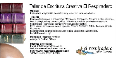 Taller de Escritura Creativa 'El respiradero' taller-de-escritura-creativa-el-respiradero