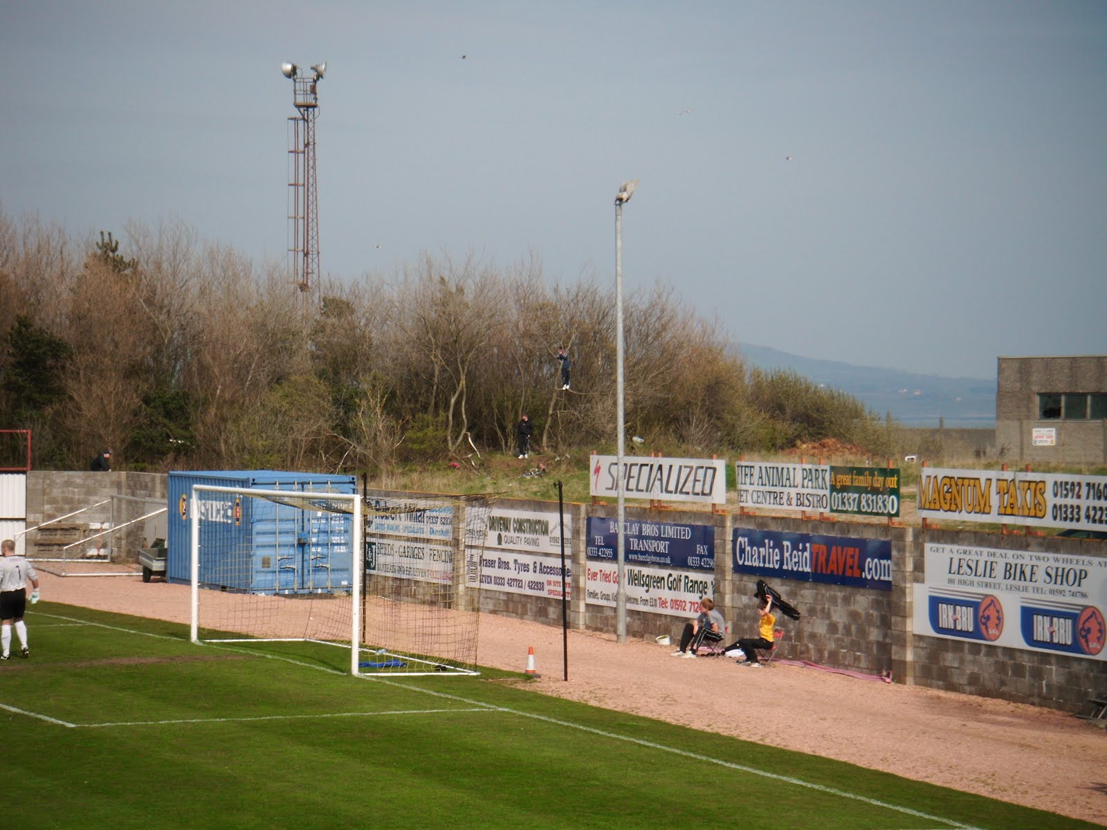 Bayview Stadium (East Fife v Stenhousemuir) Couples The Football Stadium