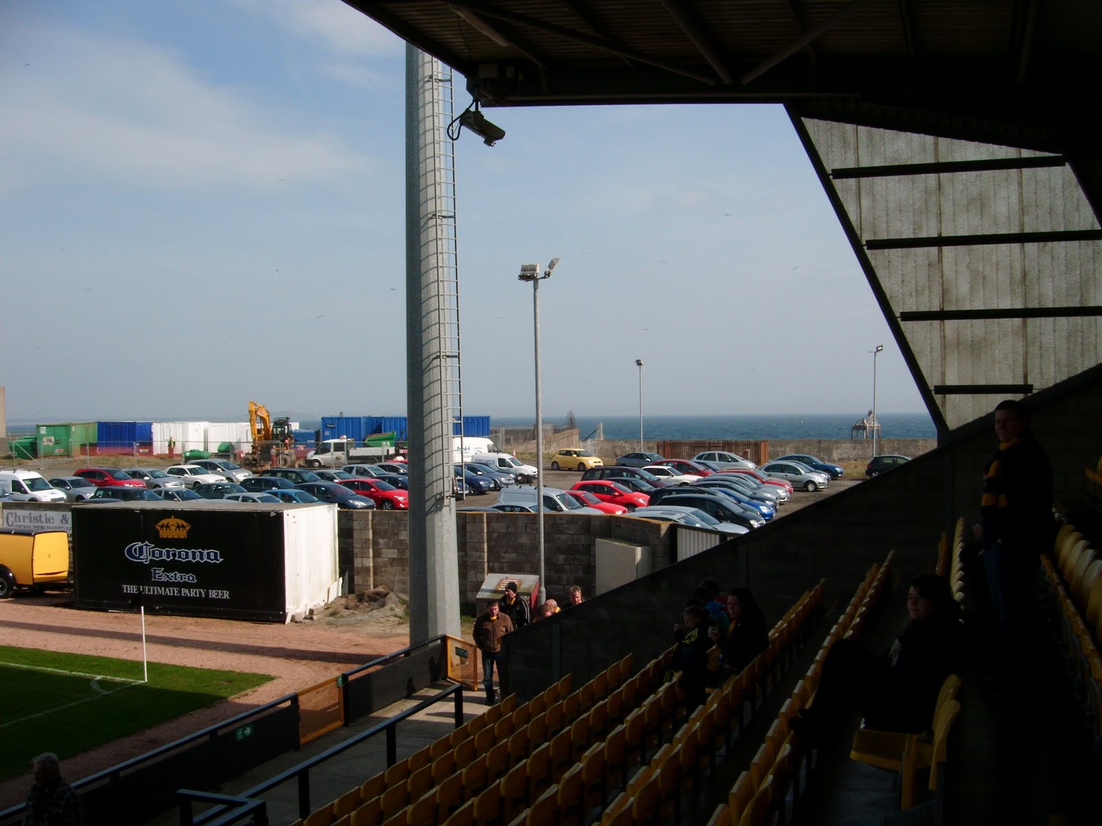 Bayview Stadium (East Fife v Stenhousemuir) Couples The Football Stadium