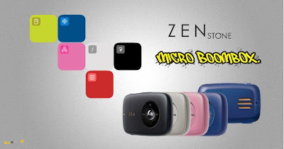 Creative Zen Stone/ Plus With Built-In Speaker