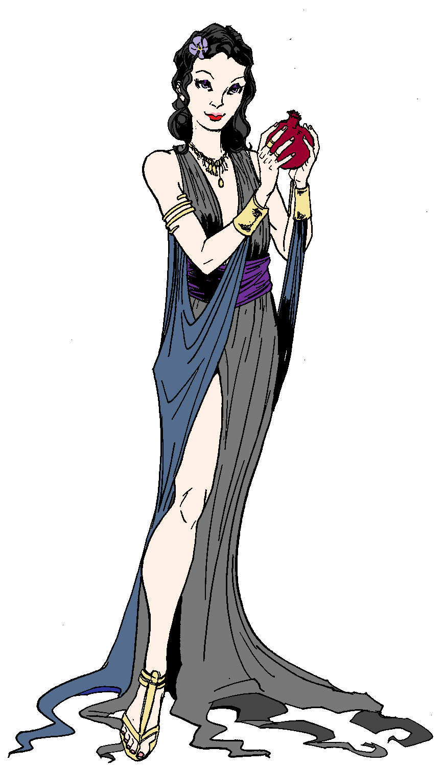 Olympians Rule! Fan Art Forum! Persephone in living color, with update