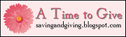 A Time to Give: Sharing Ways to be Generous