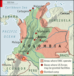 Bases estadounidenses en Colombia