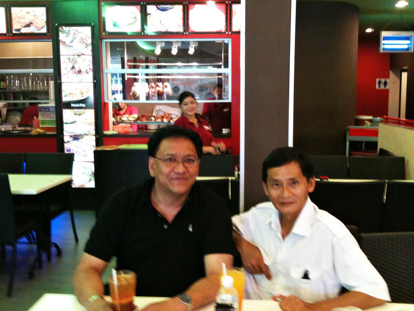 First meeting with Simon first