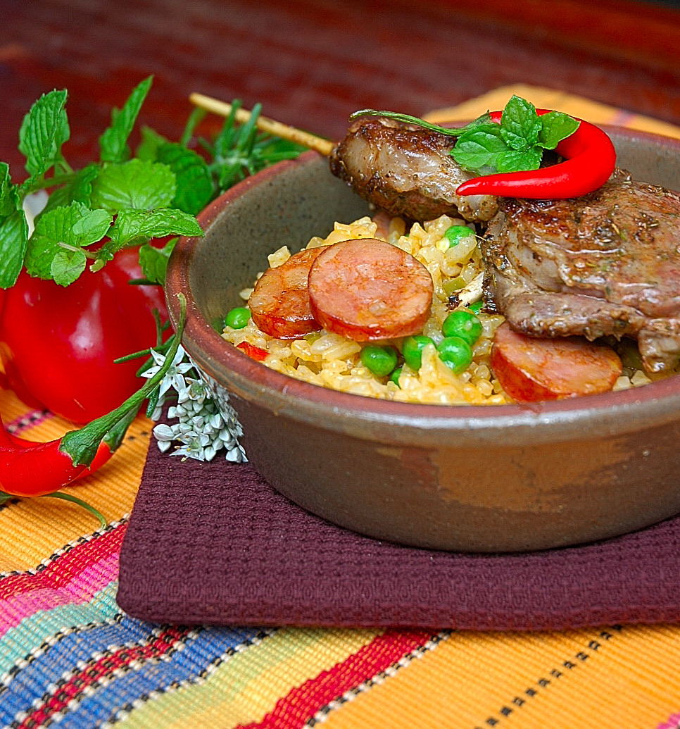 Ovenbaked Risotto with Lamb "Espetada's" My Easy Cooking