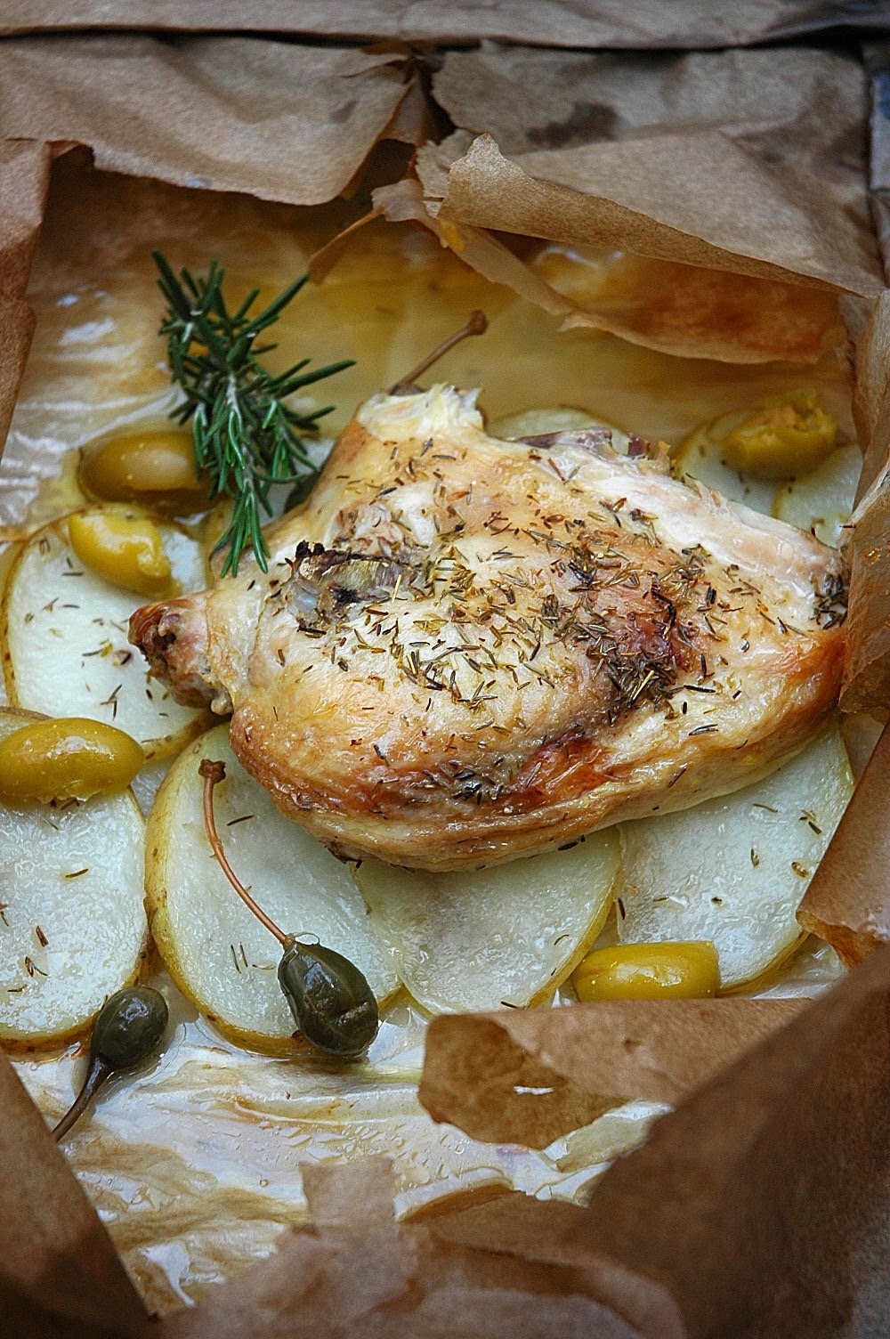 Chicken En Papillote Surprisingly good chicken! Easy Cooking