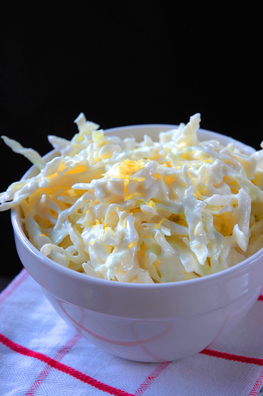 Lemony Coleslaw Tasty and Tart! Easy Cooking