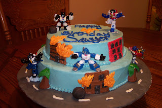 Transformers Birthday Cake on Hannah S Homemade Favorites  Children S Birthday Cakes