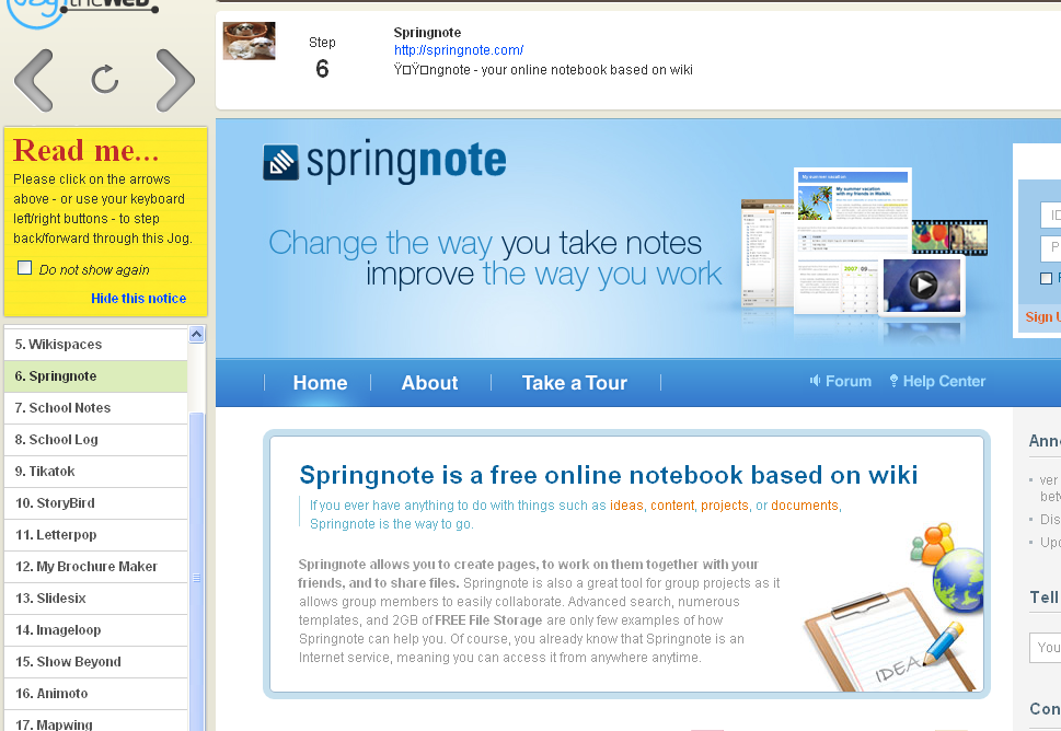 list of web 2.0 tools