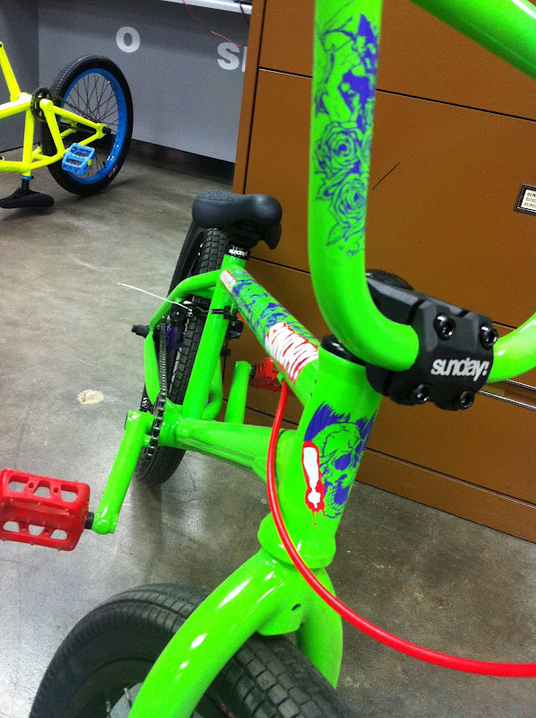 bmx frame design