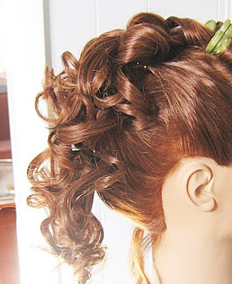 victorian hairstyle. Victorian Wedding Hairstyle