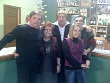 En el Cafe Modern, en Castellnou
