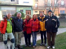 Con Santiago, Gador, Josu, Jose Mari e Itzi